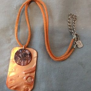 Nanai Necklace Corded Pendants